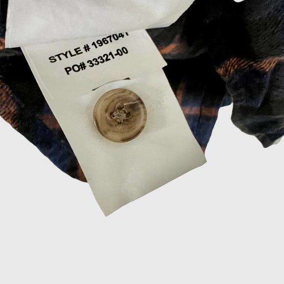 NEW Women’s PrAna Golden Canyon Flannel Size L - Picture 8 of 8